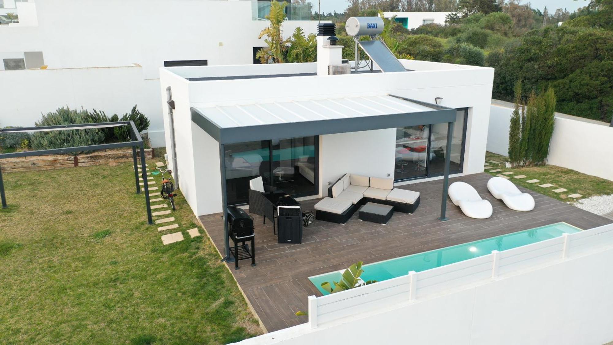 Villa Anyway Conil Un Lujo Frente Al Mar Conil De La Frontera Eksteriør billede