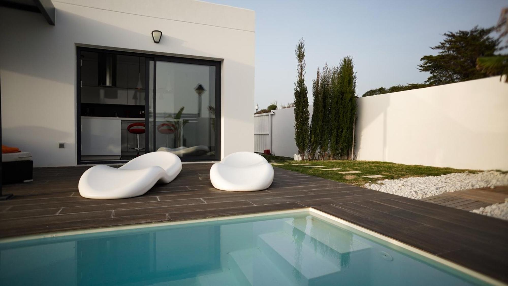 Villa Anyway Conil Un Lujo Frente Al Mar Conil De La Frontera Eksteriør billede