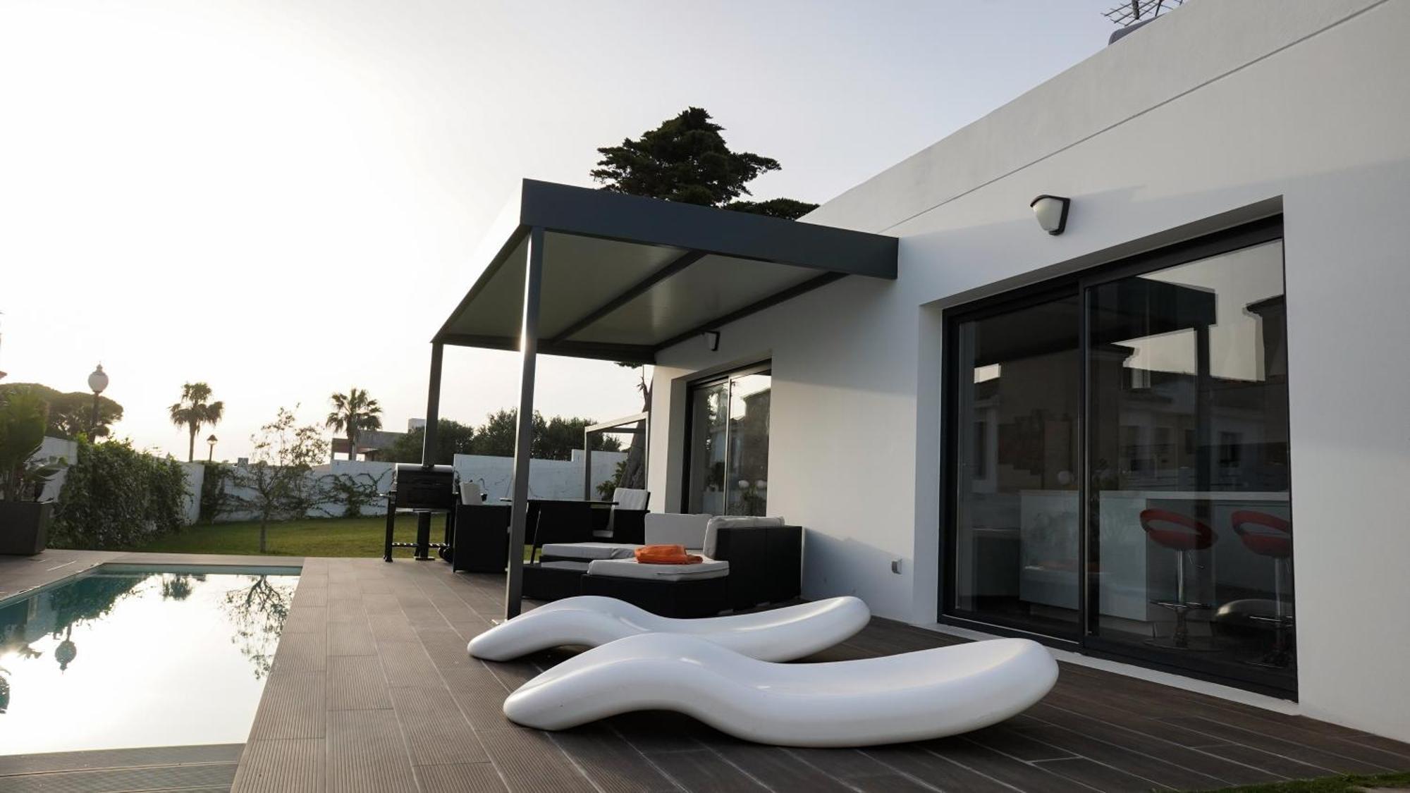 Villa Anyway Conil Un Lujo Frente Al Mar Conil De La Frontera Eksteriør billede